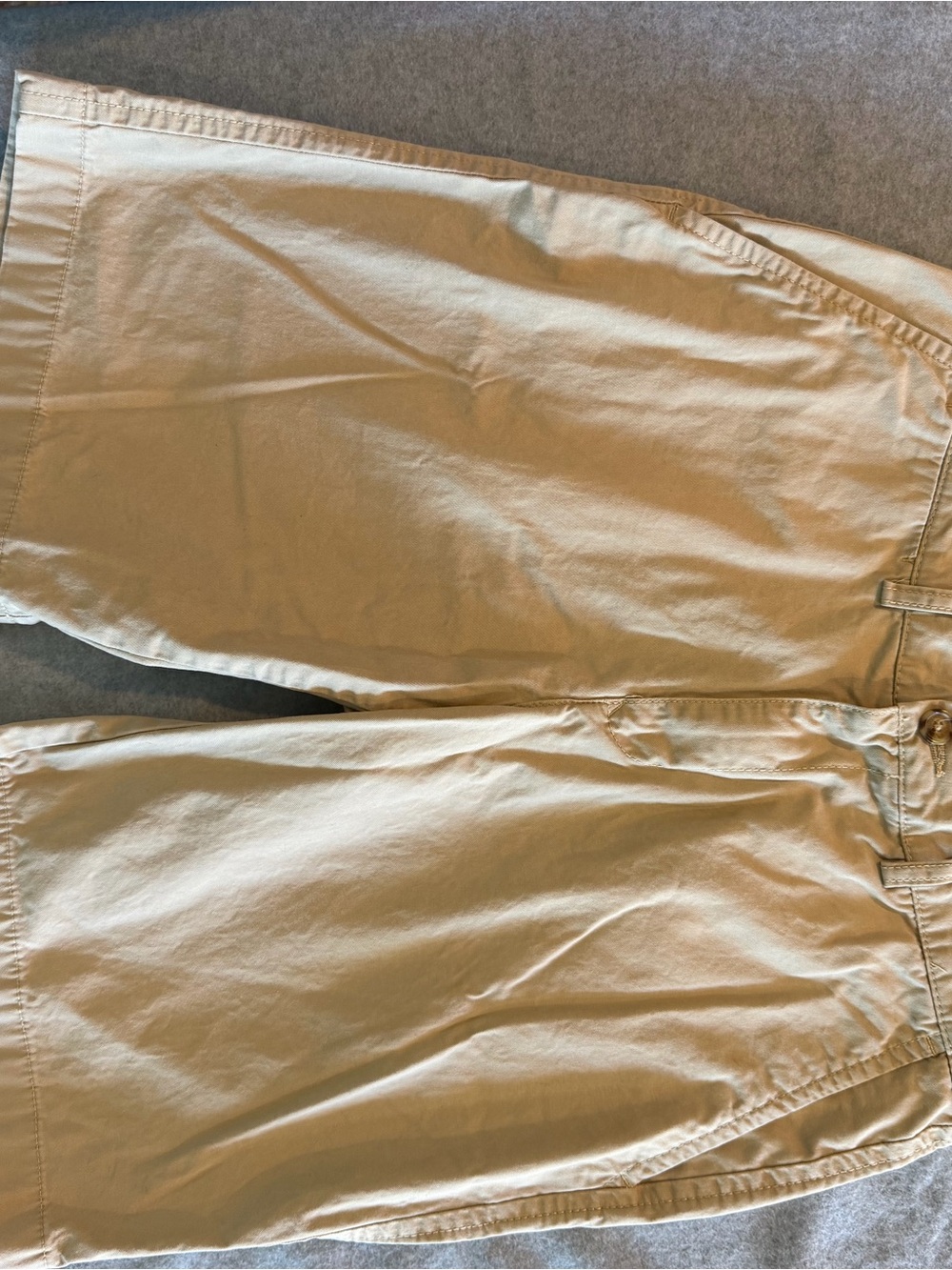 Tommy Hilfiger Men's Chino Shorts Classic Fit Light Khaki Cotton Size 33 10” EUC